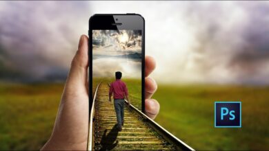 آموزش فتوشاپ با موبایل